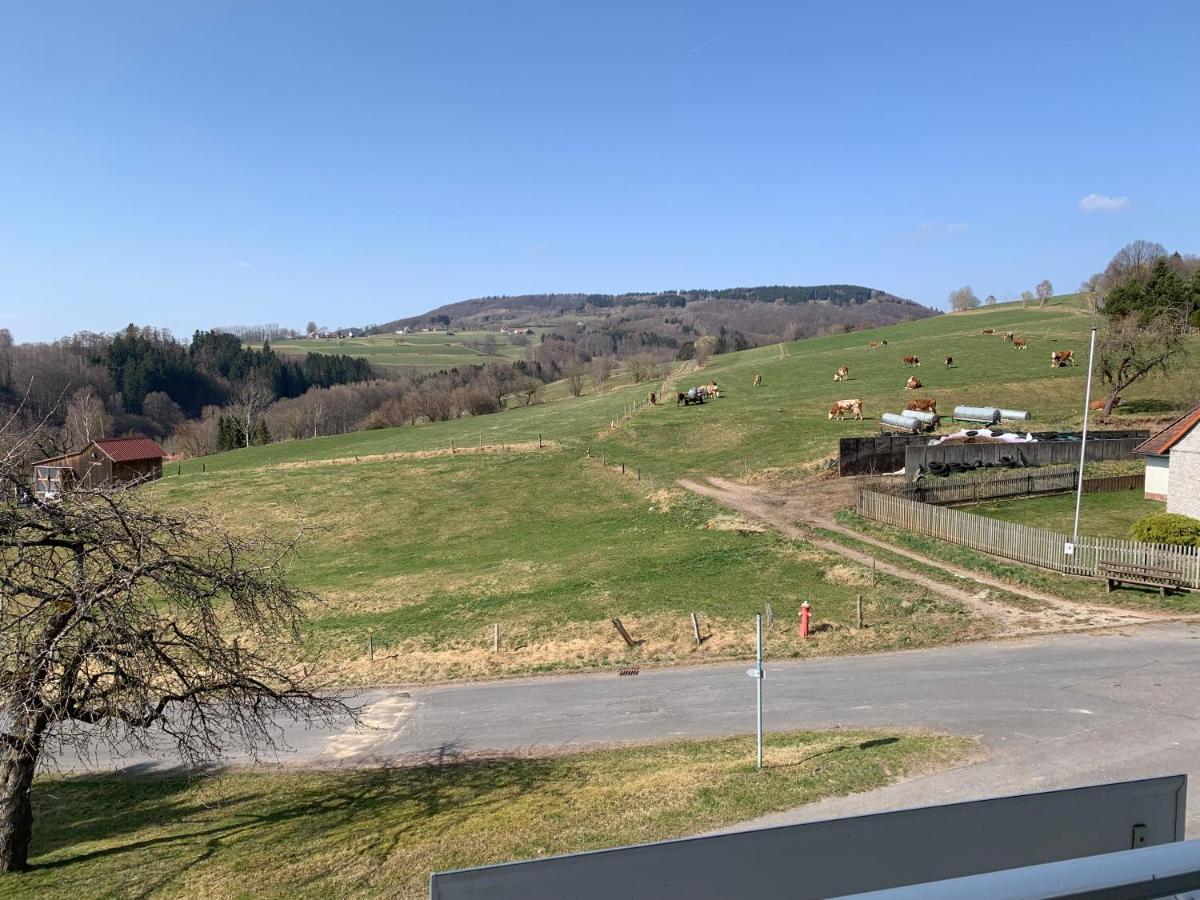 Landhaus Schneeberg Apartment Gersfeld Exterior foto