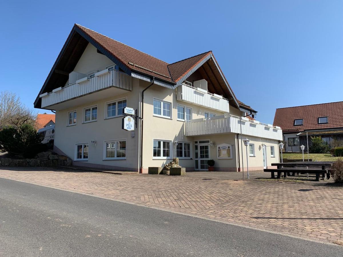 Landhaus Schneeberg Apartment Gersfeld Exterior foto